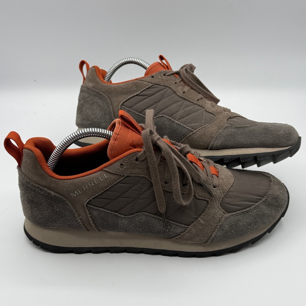 Merrell Alpine 83 Sneaker Recraft Mens 10 Brown Orange Hiking Shoes J004313